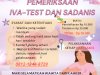 JADWAL PEMERIKSAAN IVA TEST DAN SADANIS